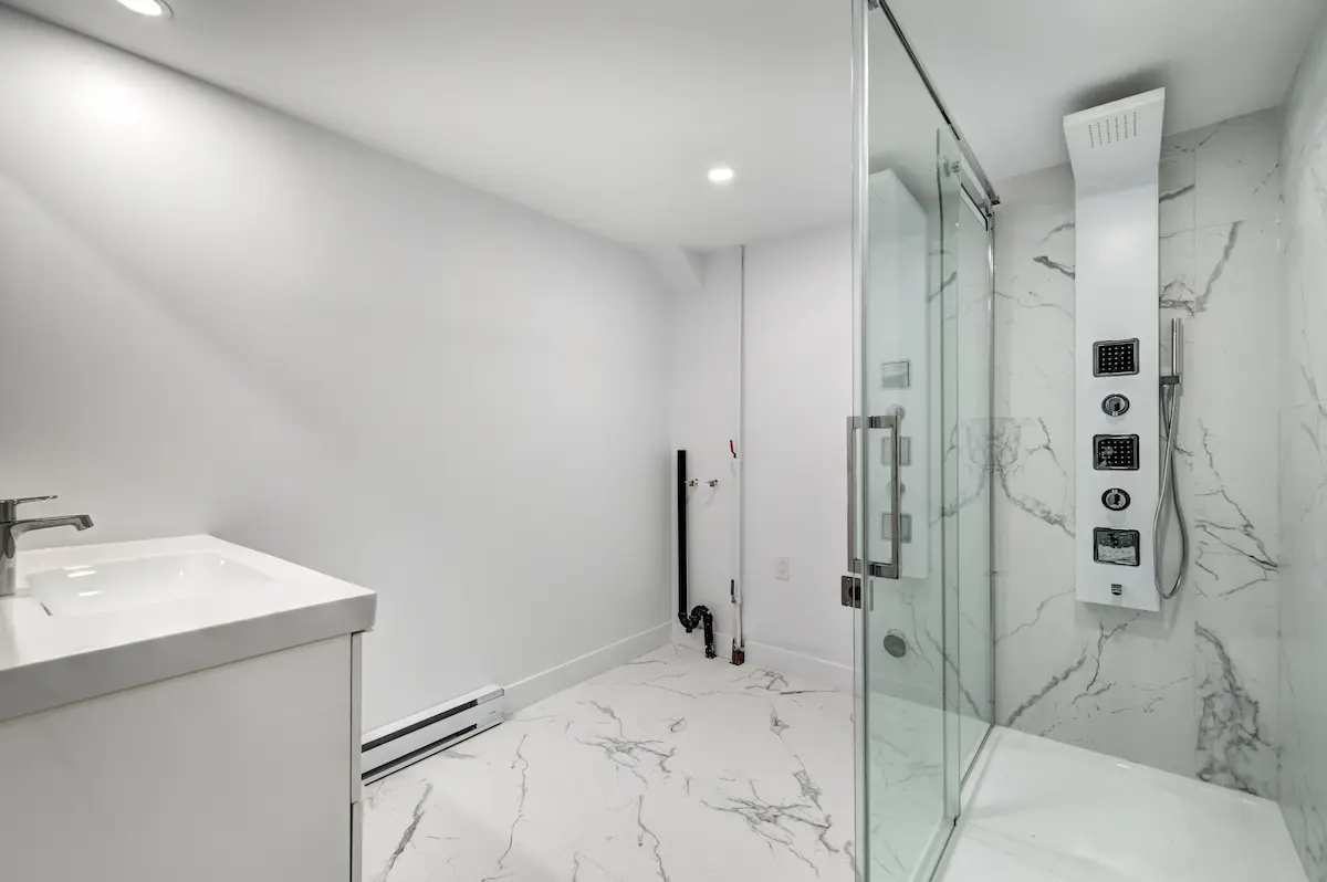 Full luxury basement bathroom Toronto